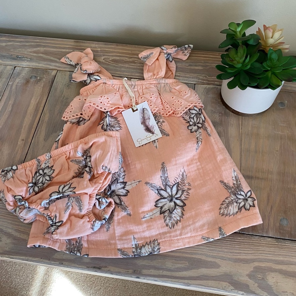 Jessica Simpson Floral Ruffled Dress Set - NEW!💕